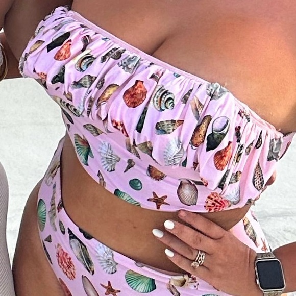 Antonio Melani x Jennifer Sumko two piece shell swimsuit - Picture 3 of 4